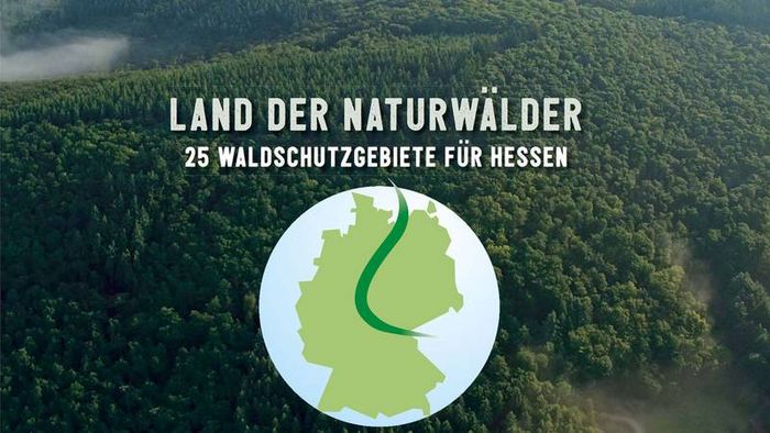 25 Waldschutzgebiete fur Hessen / Ausschnitt Titelblatt / Grünes Band Deutschland