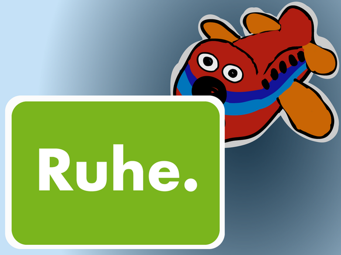 Ruhe vor Fluglärm (Grafik: Niko Martin)