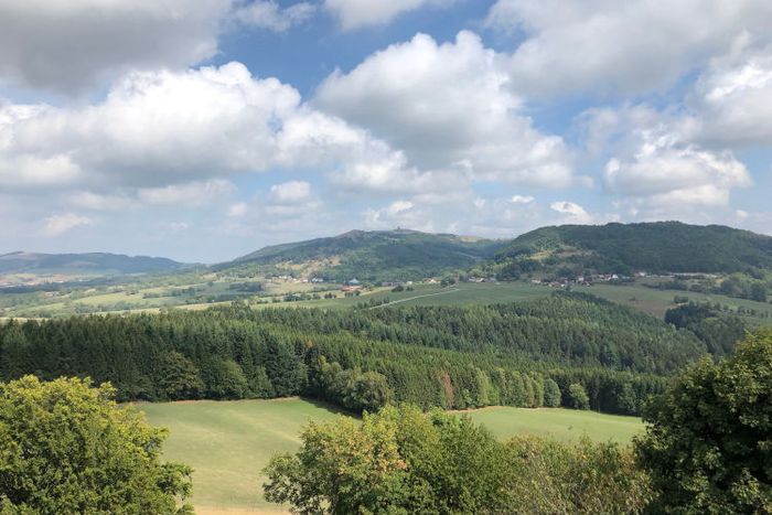 Blick über die Rhön