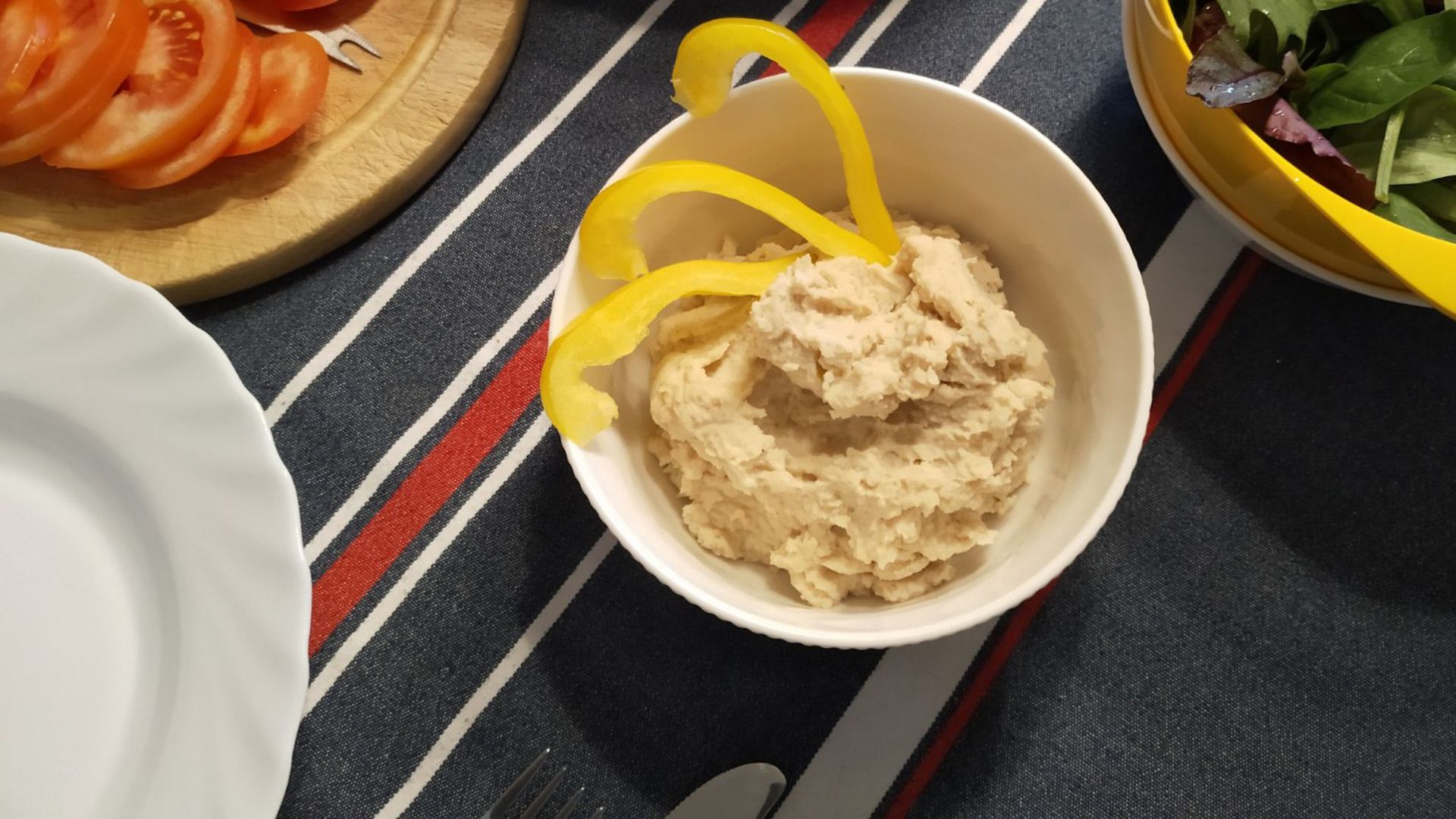 Vegane Bohnencreme
