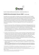 BUND-Klimaschutzplan Hessen 2040