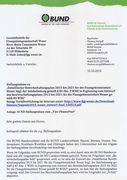 Stellungnahme zum „Bewirtschaftungsplan Salz“