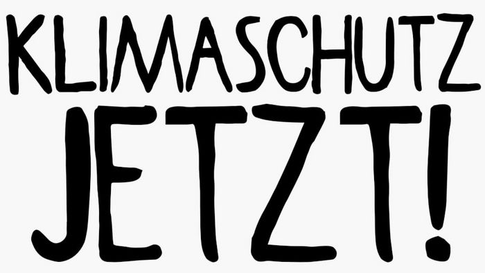 Klimaschutz jetzt! (Grafik: Niko Martin)