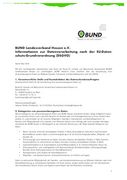 Informationen zur Datenverarbeitung nach der DSGVO – BUND Hessen (Coverbild)