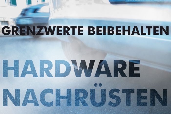 Grenzwerte beibehalten + Hardware nachrüsten (Grafik: Niko Martin)