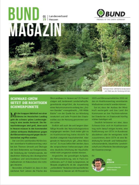 Hessenseiten im BUNDmagazin 1-2019