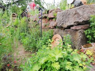 Strukturreicher, naturnaher Garten