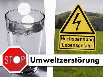 Schluss mit Umweltzerstörung durch Kalibergbau und SuedLink (Grafik: Niko Martin)