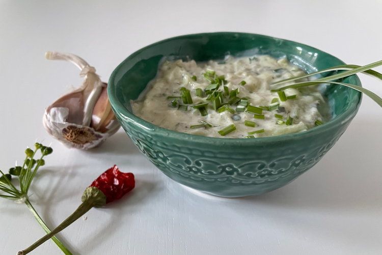 Veganer Kräuter-Quark