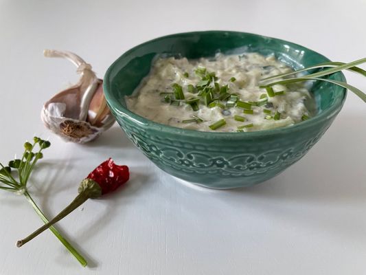 Veganer Kräuter-Quark