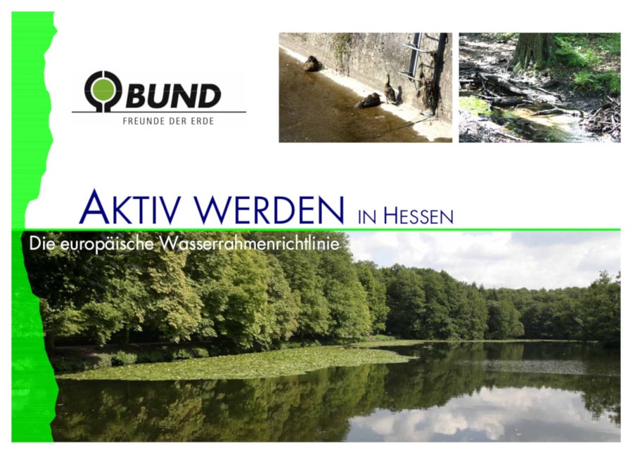 Die Europäische Wasserrahmenrichtlinie in Hessen